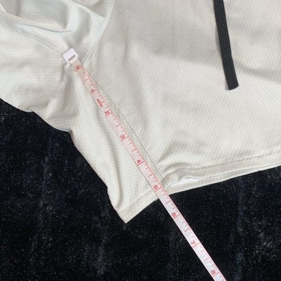 ASRV Lined Shorts Mens Medium Off White Drawstring Athletic Activewear DSG-0662 - Picture 5 of 8